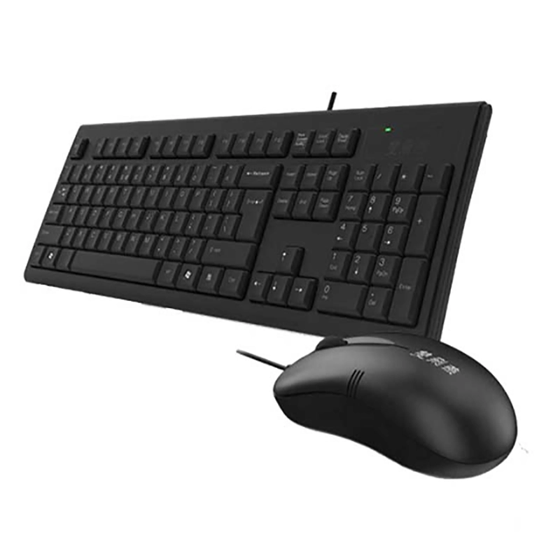 کیبورد و ماوس سیم دار A4TECH ای فورتک مدل WKM-1000-اورجینال